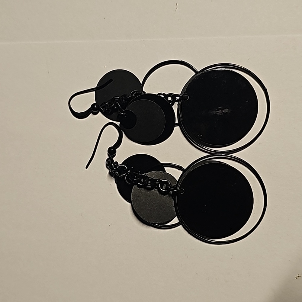 Mixed metal earrings